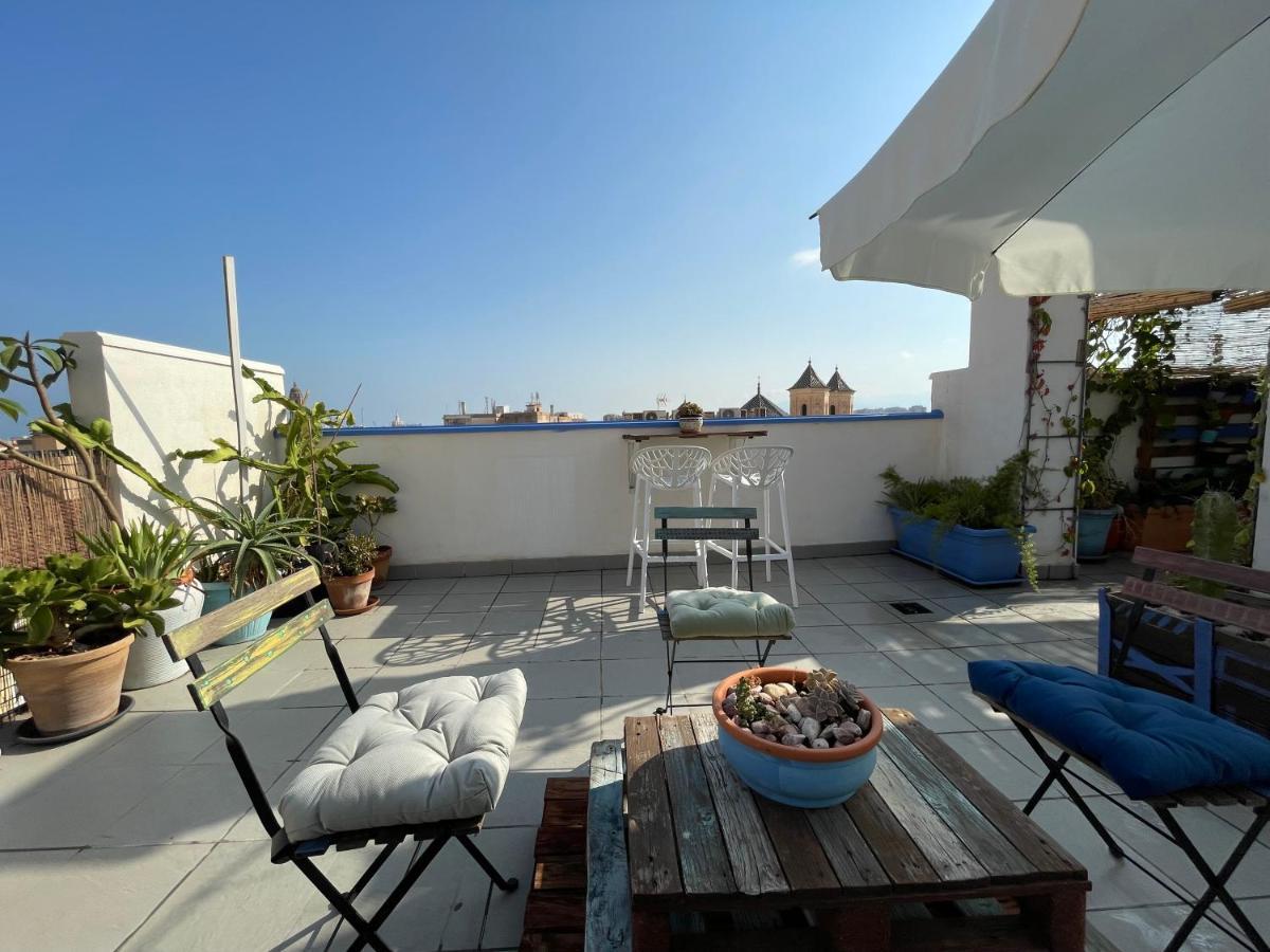 Charming Home With Private Terrace,Heart Of Малага Екстериор снимка